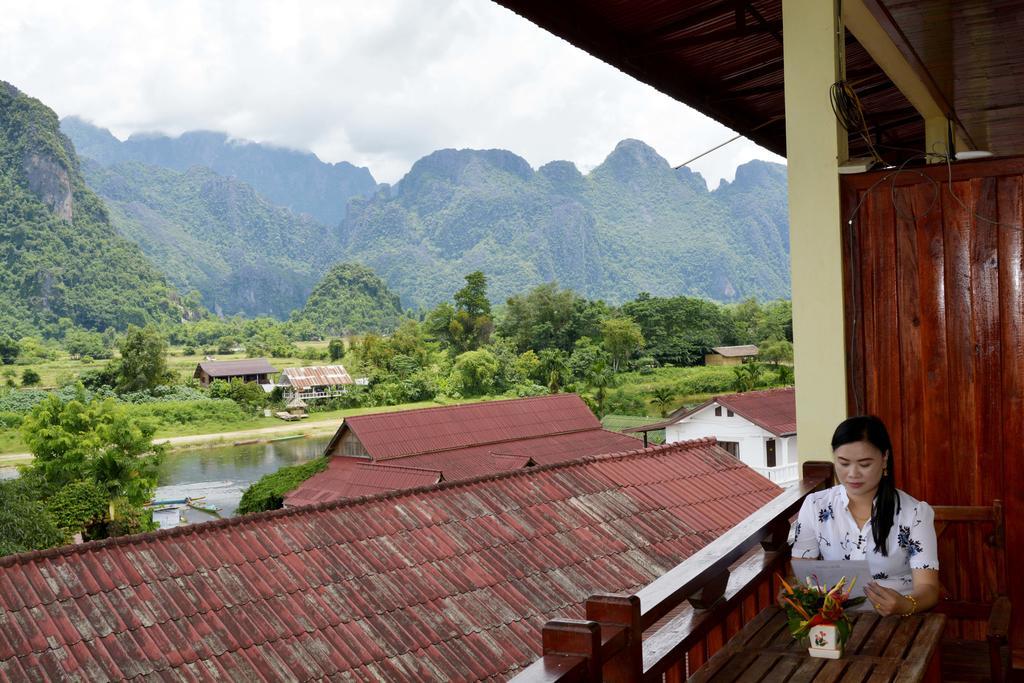 Hotel Vilayvong Vang Vieng Exterior foto